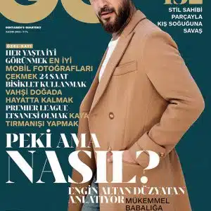 GQ Turkey Magazine Cover