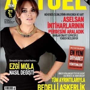 Ezgi Mola Aktuel Magazine Cover