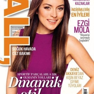 Ezgi Mola All Magazine Cover