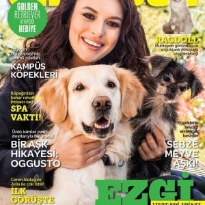Ezgi Mola - Cat & Dog Magazine Cover
