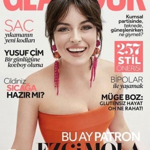 Ezgi Mola - Glamour Magazine Cover