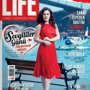 ezgi mola istanbul life magazine cover