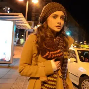 damla sonmez in night scene