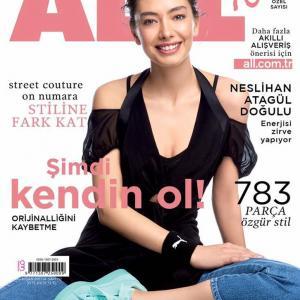 Neslihan Atagul - All Magazine Cover