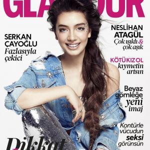 Neslihan Atagul - Glamour Magazine Cover
