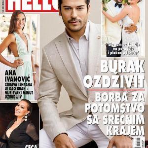 Burak Ozcivit - Hello Magazine Cover