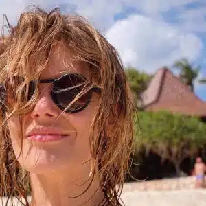 Burcu Biricik in Holiday