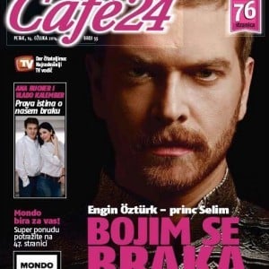 Engin Ozturk Cafe 24 Magazine Cover
