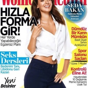 Seda Bakan - Womens Health Magazin Cover