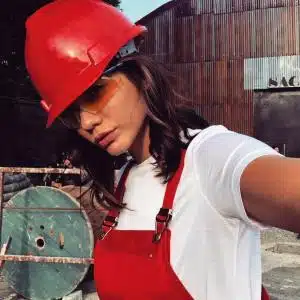 Worker Demet Ozdemir