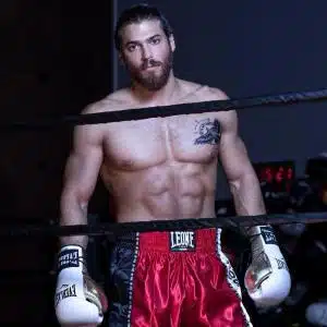 Can Yaman in ring for boxing