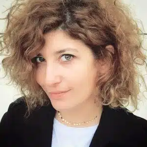 Sebnem Bozoklu big hair