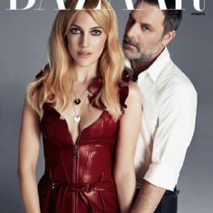 Ozan Guven and Meryem Uzerli - Bazaar Magazine Cover
