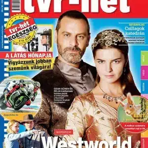 Ozan Guven (Rustem) and Pelin Karahan (Mihrimah Sultan) - Tvr-Het Magazine Cover