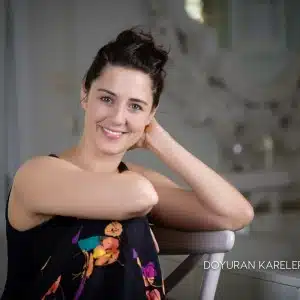 Melis birkan smiling