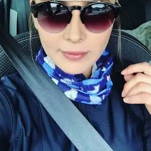 Selin Sezgin car selfy