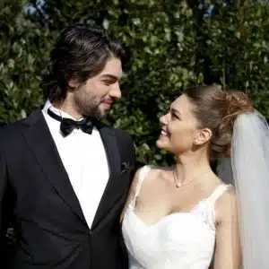 asli enver and sukru ozyildiz married in winter sun tv series