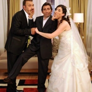 Hakan Yilmaz (Kemal) and Aslihan Gurbuz (Cazibe)