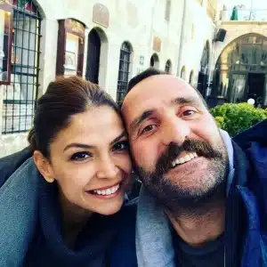 Timur Acar and his spouse eda ozerkan