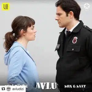 Demet Evgar and Kenan Ece in Avlu Tv Series