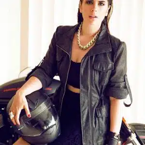 Ayca Erturan Motorcycle Driver