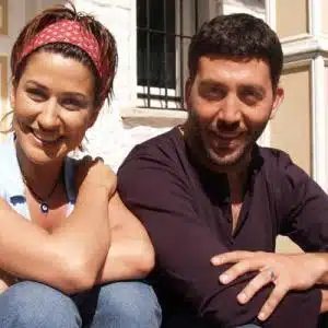 Iclal Aydin and Emre Kinay in Two Families (Iki Aile) Tv Series