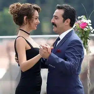 Seda Bakan and Mustafa Ustundag (Bana Sevmeyi Anlat Turkish Drama)