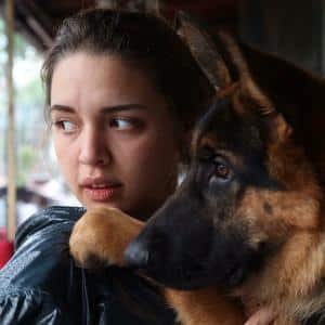 Seda Turkmen and Dog