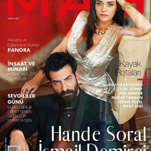Ismail Demirci and Hande Soral - Mag Magazine Cover
