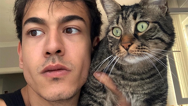 Demircan Kacel and His Cat